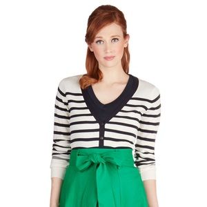 ModCloth Musee Matisse Kelly green skirt